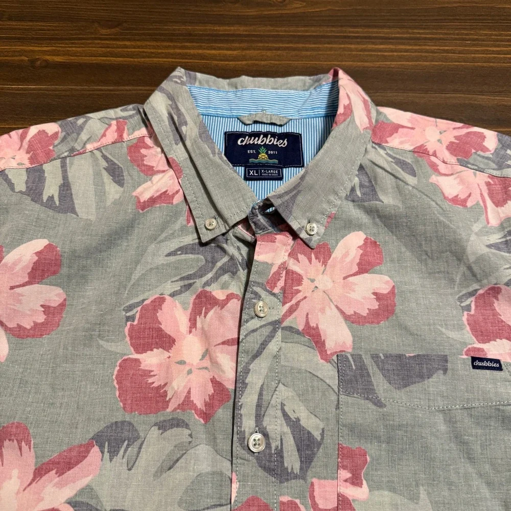 chubbies mens button